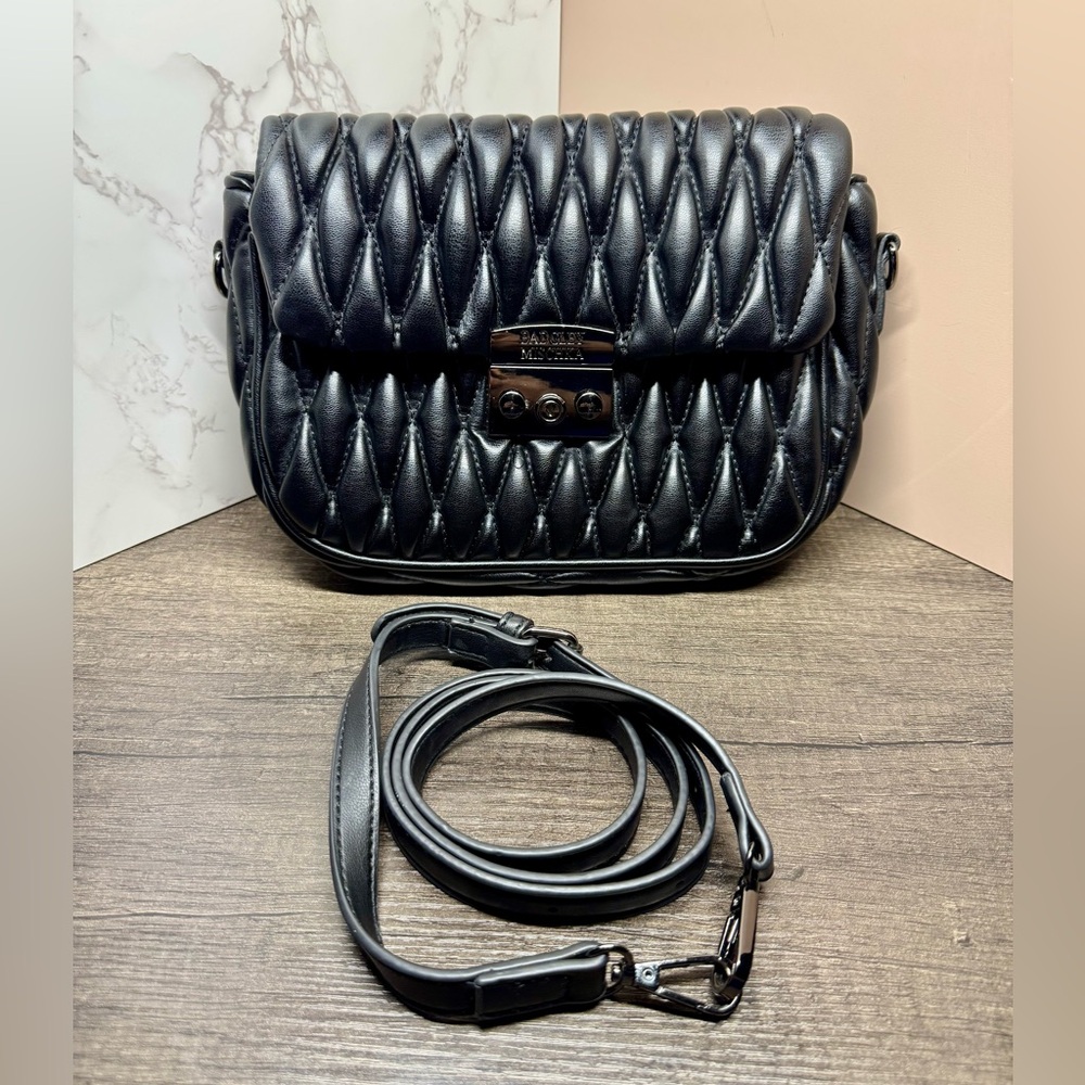 Badgley Mischka Quilted Crossbody Bag